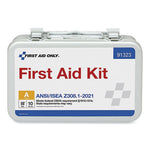 Load image into Gallery viewer, Ansi 2021 First Aid Kit For 10 People, 76 Pieces, Metal Case