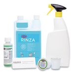 Load image into Gallery viewer, K-cup Pod Brewer Deep Cleaning Kit, 4 Oz Complete Cafe, (3) 32oz Rinza, (15) K-cup Cleaning Cups, Empty Spray Bottle