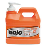 Load image into Gallery viewer, Natural Orange Pumice Hand Cleaner, Citrus, 0.5 Gal Pump Bottle, 4/carton