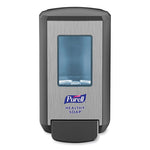 Load image into Gallery viewer, Cs4 Soap Push-style Dispenser, 1,250 Ml, 4.88 X 8.8 X 11.38, Graphite