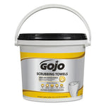 Load image into Gallery viewer, Scrubbing Towels, Hand Cleaning, Orange Scent, White/yellow, 170/bucket, 2 Buckets/carton