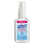 Load image into Gallery viewer, Advanced Hand Sanitizer Gel, 2 Oz Pump Bottle, Refreshing Scent, 24/carton