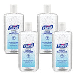 Load image into Gallery viewer, Advanced Hand Sanitizer Refreshing Gel, 1 L Flip Cap Bottle, Clean Scent, 4/carton