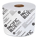 Load image into Gallery viewer, Pacific Blue Basic High-capacity Bathroom Tissue, Septic Safe, 2-ply, White, 1,000 Sheets/roll, 48 Rolls/carton