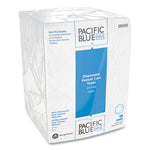 Load image into Gallery viewer, Pacific Blue Select Disposable Patient Care Washcloths, 1-ply, 10 X 13, Unscented, White, 55/pack, 24 Packs/carton