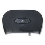Load image into Gallery viewer, Two-roll Bathroom Tissue Dispenser, 13.56 X 5.75 X 8.63, Smoke