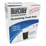 Load image into Gallery viewer, Drawstring Trash Bags, 13 Gal, 0.8 Mil, 24" X 28", White, 40 Bags/roll, 2 Rolls/box