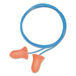 Load image into Gallery viewer, Maximum Single-use Earplugs, Corded, 33nrr, Coral, 100 Pairs
