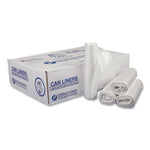 Load image into Gallery viewer, Draw-tuff Institutional Draw-tape Can Liners, 12 Gal, 0.7 Mil, 28" X 24", White, 25 Bags/roll, 12 Rolls/carton