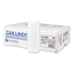 Load image into Gallery viewer, High-density Commercial Can Liners, 16 Gal, 8 Mic, 24" X 33", Natural, 50 Bags/roll, 20 Interleaved Rolls/carton