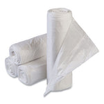 Load image into Gallery viewer, High-density Commercial Can Liners Value Pack, 30 Gal, 11 Mic, 30" X 36", Clear, 25 Bags/roll, 20 Interleaved Rolls/carton