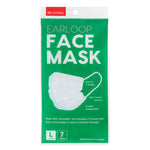 Load image into Gallery viewer, Earloop Disposable Face Mask, 3-ply Non-woven, Large, 7/pack