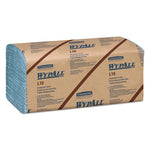 Load image into Gallery viewer, L10 Windshield Wipers, Banded, 2-ply, 9.38 X 10.25, Light Blue, 140/pack, 16 Packs/carton