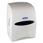 Load image into Gallery viewer, Sanitouch Hard Roll Towel Dispenser, 12.63 X 10.2 X 16.13, White