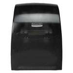 Load image into Gallery viewer, Sanitouch Hard Roll Towel Dispenser, 12.63 X 10.2 X 16.13, Smoke
