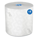 Load image into Gallery viewer, Pro Hard Roll Paper Towels With Elevated Scott Design For Scott Pro Dispenser, Blue Core Only, 1-ply, 1,150 Ft, 6 Rolls/ct