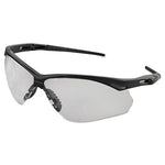 Load image into Gallery viewer, V60 Nemesis Rx Reader Safety Glasses, Black Frame, Clear Lens, +2.0 Diopter Strength