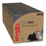 Load image into Gallery viewer, Power Clean Oil, Grease And Ink Cloths, Pop-up Box, 8.8 X 16.8, Blue, 100/box, 5/carton