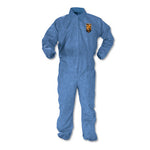 Load image into Gallery viewer, A60 Elastic-cuff, Ankle And Back Coveralls, Large, Blue, 24/carton