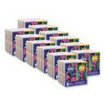 Load image into Gallery viewer, On The Go Packs Facial Tissues, 3-ply, White, 10 Sheets/pouch, 8 Pouches/pack, 12 Packs/carton