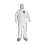 Load image into Gallery viewer, A45 Liquid And Particle Protection Surface Prep/paint Coveralls, Medium, White, 25/carton