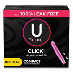 Load image into Gallery viewer, U By Kotex Click Compact Tampons, Super, 32/pack