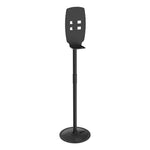 Load image into Gallery viewer, Floor Stand For Sanitizer Dispensers, Height Adjustable From 50" To 60", Black
