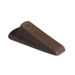 Load image into Gallery viewer, Big Foot Doorstop, No Slip Rubber Wedge, 2.25w X 4.75d X 1.25h, Brown, 2/pack