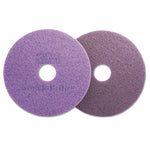 Load image into Gallery viewer, Diamond Floor Pads, 20" Diameter, Purple, 5/carton