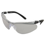Load image into Gallery viewer, Bx Molded-in Diopter Safety Glasses, 1.5+ Diopter Strength, Silver/black Frame, Clear Lens, 20/box