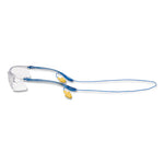 Load image into Gallery viewer, Virtua Sport Ccs Protective Eyewear, Blue Plastic Frame, Clear Polycarbonate Lens