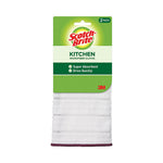 Load image into Gallery viewer, Kitchen Cleaning Cloth, Microfiber, 11.4 X 12.4, White, 2/pack, 12 Packs/carton