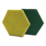 Load image into Gallery viewer, Dual Purpose Scour Pad, 5 X 5.75, Green/yellow, 15/carton