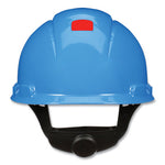 Load image into Gallery viewer, Securefit H-series Hard Hats, H-700 Cap With Uv Indicator, 4-point Pressure Diffusion Ratchet Suspension, Blue