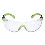 Load image into Gallery viewer, Solus 1000-series Safety Glasses, Black/green Plastic Frame, Clear Polycarbonate Lens