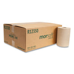 Load image into Gallery viewer, Morsoft Universal Roll Towels, 1-ply, 8" X 350 Ft, Brown, 12 Rolls/carton
