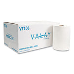 Load image into Gallery viewer, 10 Inch Tad Roll Towels, 1-ply, 10" X 550 Ft, White, 6 Rolls/carton
