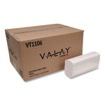 Load image into Gallery viewer, Valay Multi-fold Towels, 1-ply, 9.05 X 9.25, White, 250/pack, 16 Packs/carton