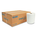 Load image into Gallery viewer, Morsoft Universal Roll Towels, 1-ply, 8" X 800 Ft, White, 6 Rolls/carton