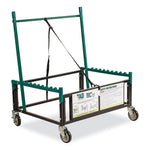Load image into Gallery viewer, Table Assist Dolly, 1,000 Lb Capacity, 38 X 30 X 44.5, Black/green, Ships In 1-3 Business Days