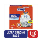 Load image into Gallery viewer, Ultra Strong Tall Kitchen And Trash Bags, 13 Gal, 0.9 Mil, 23.75" X 24.88", White, 110/box