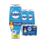 Load image into Gallery viewer, Ultra Liquid Dish Detergent, Dawn Original, Three 22 Oz E-z Squeeze Bottles And 2 Sponges/pack, 6 Packs/carton