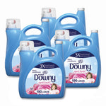Load image into Gallery viewer, Liquid Fabric Softener, April Fresh, 140 Oz Bottle, 4/carton