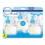 Load image into Gallery viewer, Plug Air Freshener Refills, Linen And Sky, 2.63 Oz, 3/pack, 3 Packs/carton