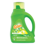 Load image into Gallery viewer, Liquid Laundry Detergent, Gain Original Scent, 46 Oz Bottle, 6/carton
