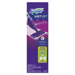 Load image into Gallery viewer, Wetjet Mop, 11 X 5 White Cloth Head, 46" Purple/silver Aluminum/plastic Handle, 2/carton