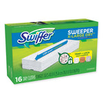 Load image into Gallery viewer, Sweeper Xl Dry Refill Cloths, 16.9" X 9.8", White, 16/box