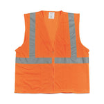 Load image into Gallery viewer, Zipper Safety Vest, Large, Hi-viz Orange