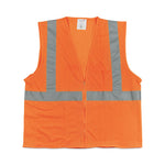 Load image into Gallery viewer, Zipper Safety Vest, X-large, Hi-viz Orange