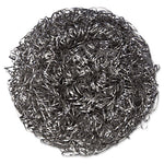Load image into Gallery viewer, Stainless Steel Scrubbers, Large, 4 X 4, Steel Gray, 12 Scrubbers/pack, 6 Packs/carton